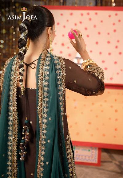 Asim Jofa | Chamak Damak Festive 24 | AJCD-29 - Pakistani Designer Dress - by Asim Jofa | Type: Formal - 100% Original at Saira Sultan