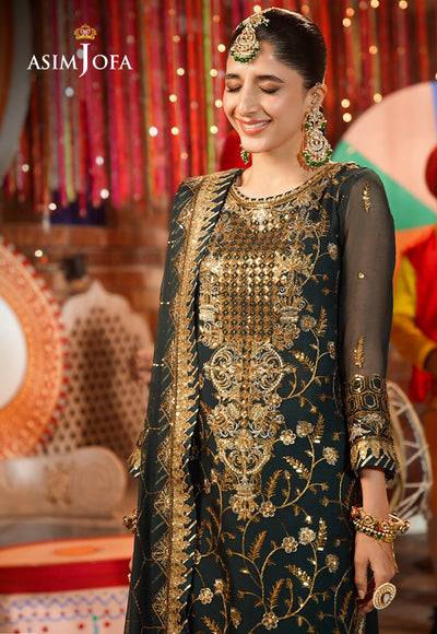 Asim Jofa | Chamak Damak Festive 24 | AJCD-18 - Pakistani Designer Dress - by Asim Jofa | Type: Formal - 100% Original at Saira Sultan