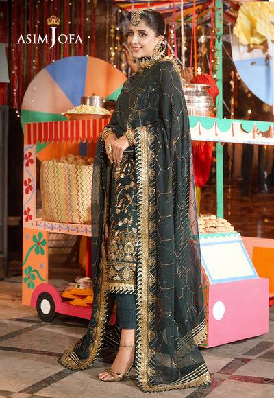Asim Jofa | Chamak Damak Festive 24 | AJCD-18 - Pakistani Designer Dress - by Asim Jofa | Type: Formal - 100% Original at Saira Sultan