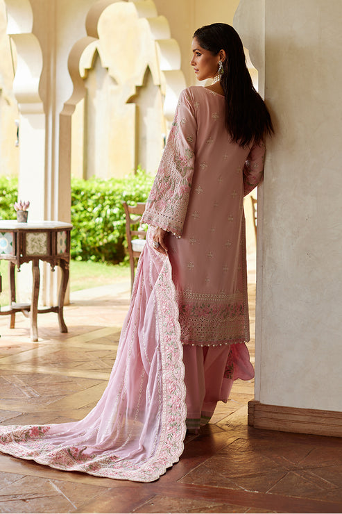 Gulaal | Luxury Lawn 25 | Magnolia XS Pink Lawn