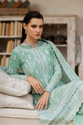 Gulaal | Luxury Lawn 25 | Freesia L Aqua Lawn