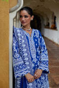Gulaal | Luxury Lawn 25 | Cynara M Blue Lawn