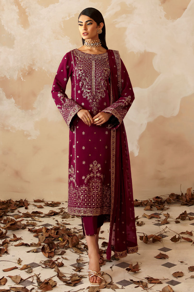 Gulaal | Shehrnaaz Raw Silk | Ramail - Pakistani Designer Dress - by Gulaal | Type: Ladies Clothes - 100% Original at Saira Sultan