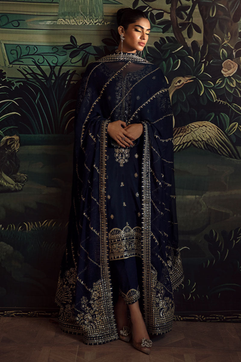 Gulaal | Shehrnaaz Raw Silk | Leelah - Pakistani Designer Dress - by Gulaal | Type: Ladies Clothes - 100% Original at Saira Sultan