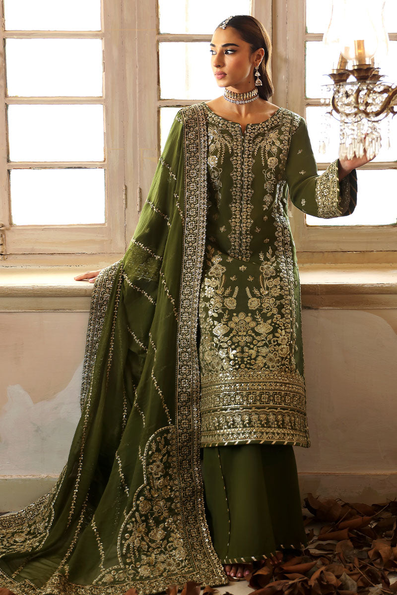 Gulaal | Shehrnaaz Raw Silk | Sohina - Pakistani Designer Dress - by Gulaal | Type: Ladies Clothes - 100% Original at Saira Sultan
