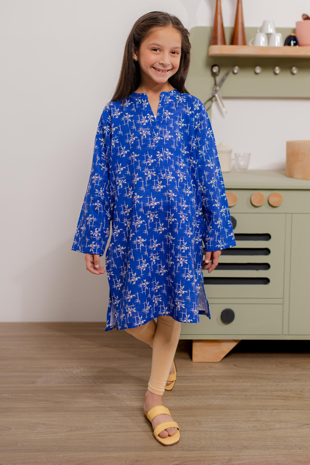 Zellbury Girls | 1 Piece Khaddar | Kurta - 1692 -  Zellbury Girls Essential Pret -  Saira Sultan