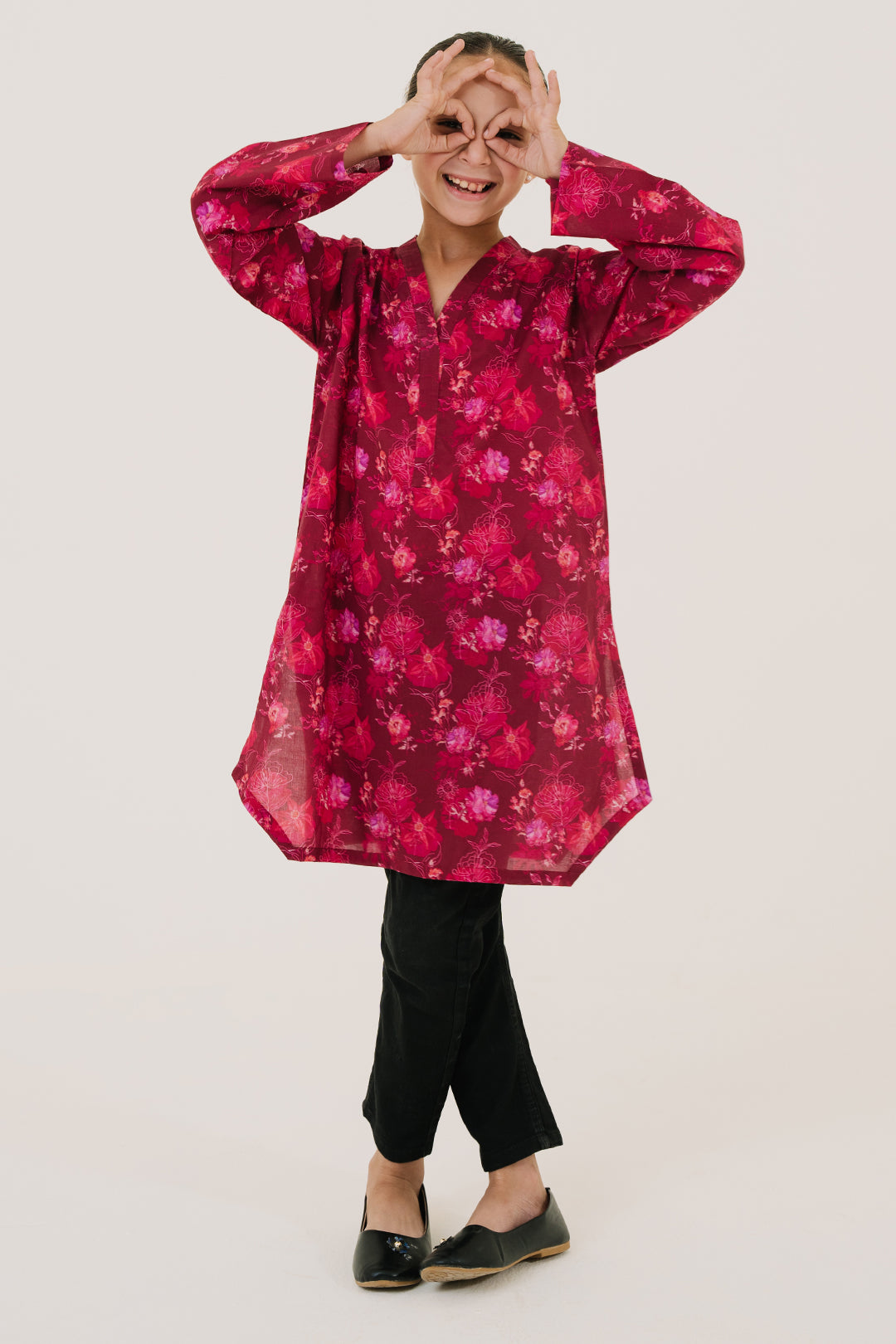 Zellbury Girls | 1 Piece Lawn | Kurta - 1440 -  Zellbury Girls Essential Pret -  Saira Sultan