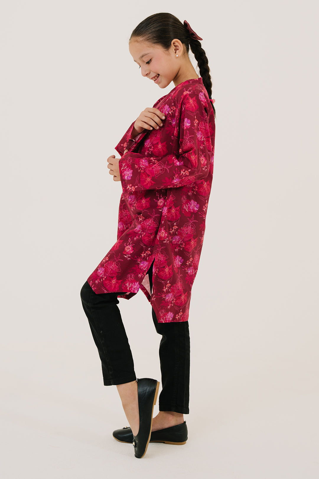 Zellbury Girls | 1 Piece Lawn | Kurta - 1440 -  Zellbury Girls Essential Pret -  Saira Sultan