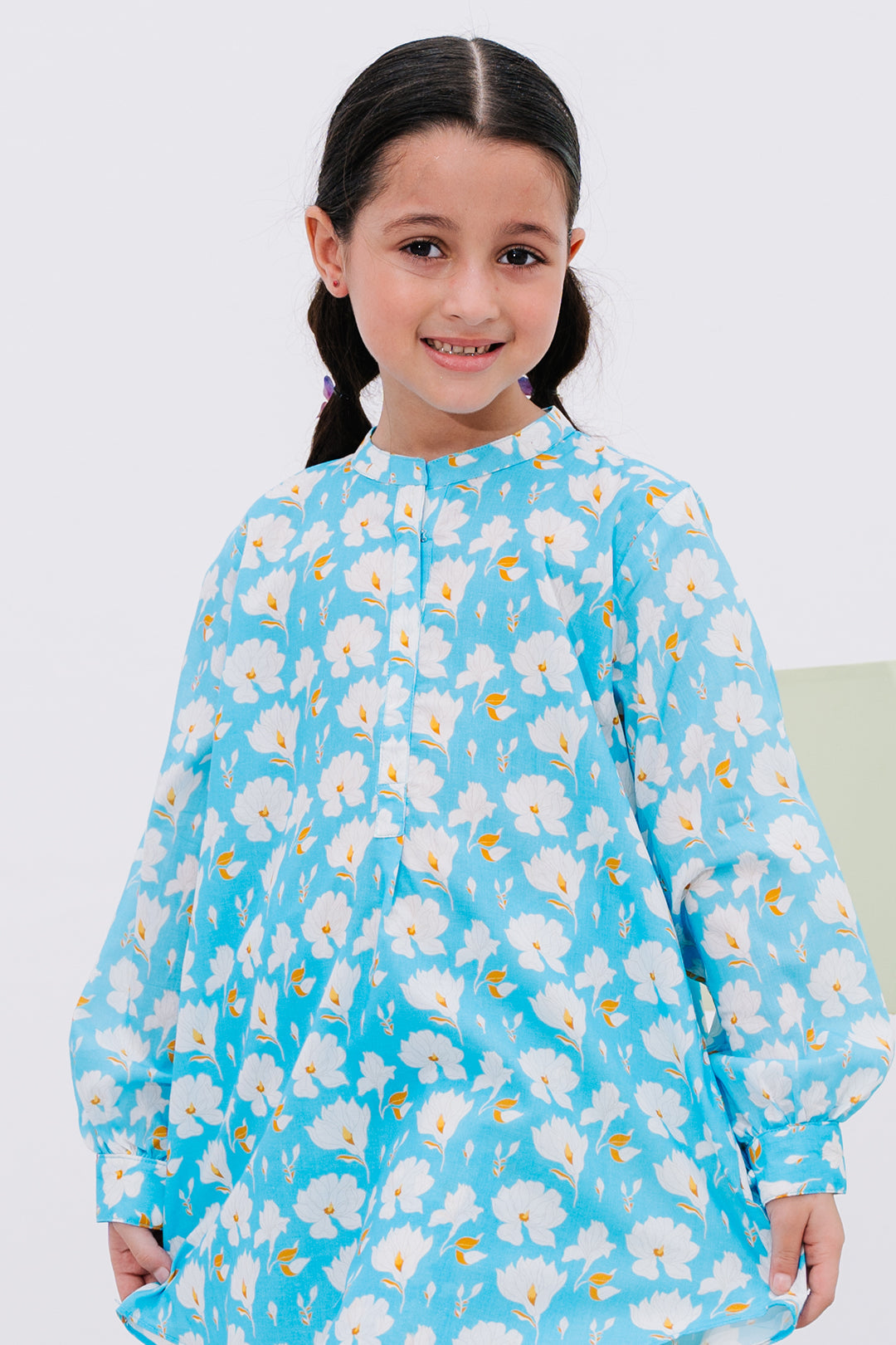Zellbury Girls | 2 Piece Lawn | Kurta Trouser - 2462 -  Zellbury Girls Essential Pret -  Saira Sultan