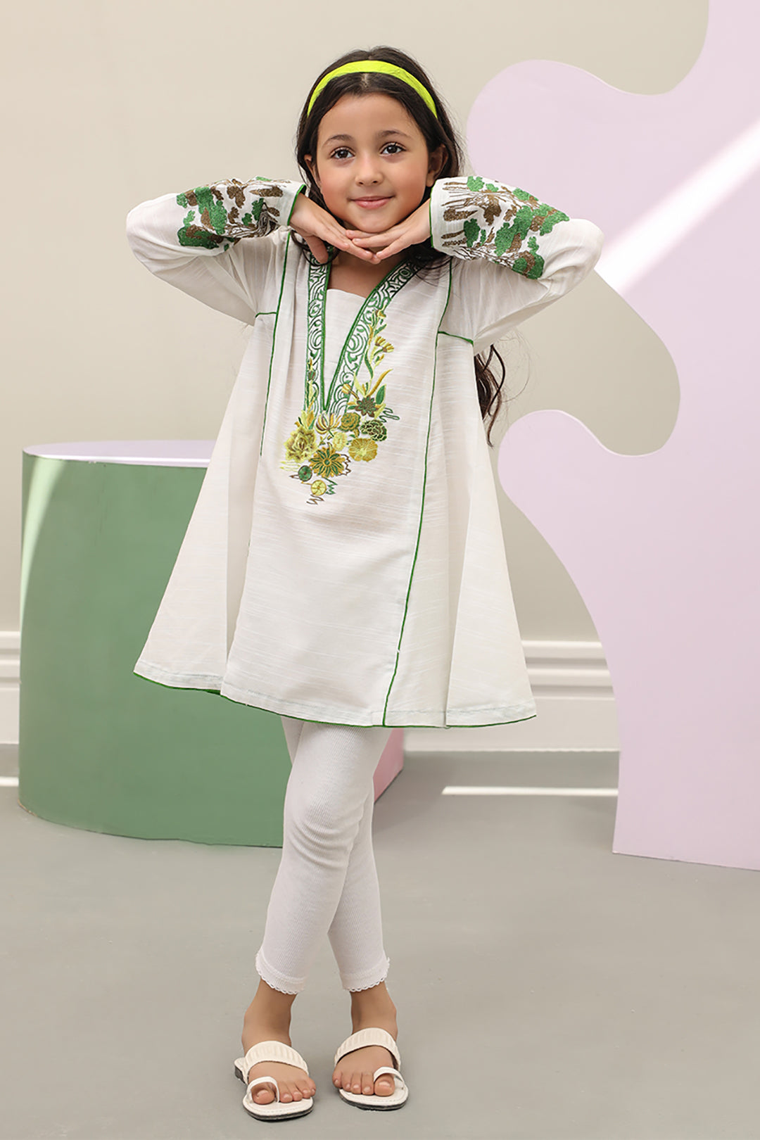 Zellbury Girls | 1 Piece Khaddar | Kurta - 1247 -  Zellbury Girls Essential Pret -  Saira Sultan