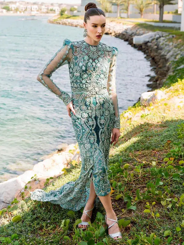 Epoque | Ciel Luxury Couture | Grace - Pakistani Designer Dress - by Epoque | Type: Formal - 100% Original at Saira Sultan