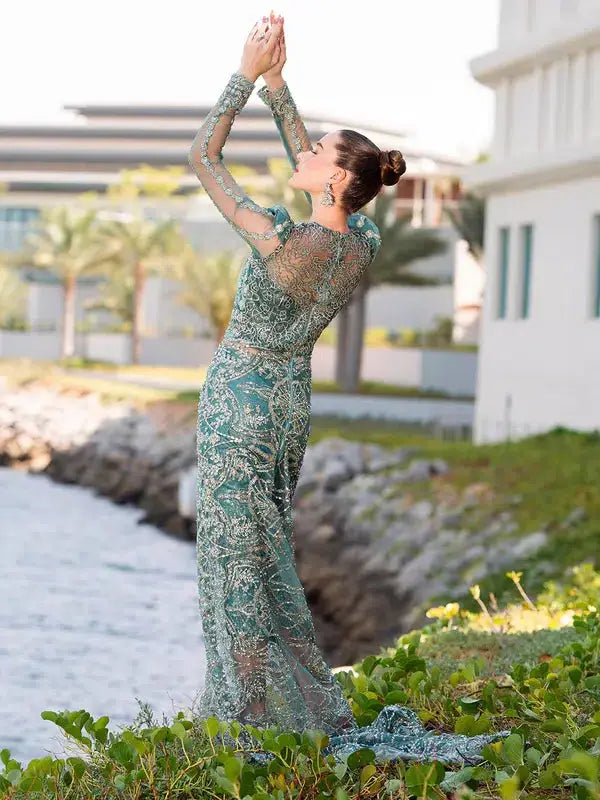 Epoque | Ciel Luxury Couture | Grace - Pakistani Designer Dress - by Epoque | Type: Formal - 100% Original at Saira Sultan