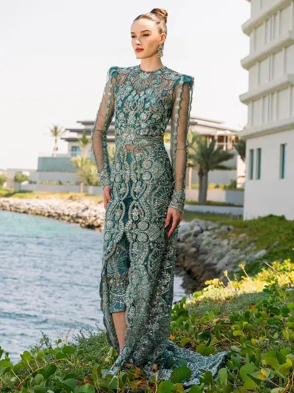 Epoque | Ciel Luxury Couture | Grace - Pakistani Designer Dress - by Epoque | Type: Formal - 100% Original at Saira Sultan