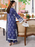 Mahnur | After Hours Luxury Lawn 25 | Garden Glee S Navy Blue Lawn
