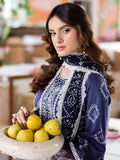Mahnur | After Hours Luxury Lawn 25 | Garden Glee M Navy Blue Lawn