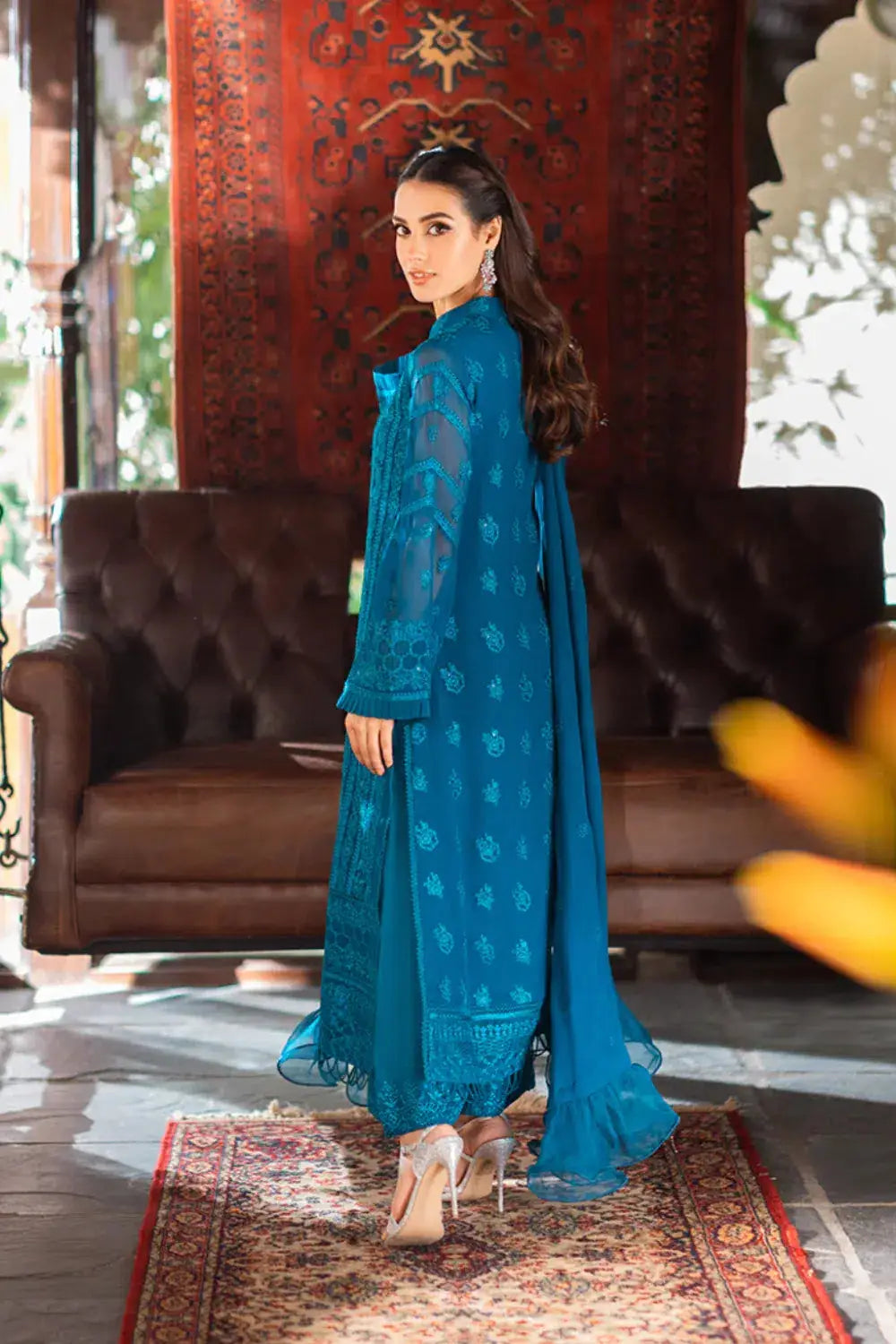 Azure | Embroidered Formals | Gilded Sea - Pakistani Designer Dress - by Azure | Type: Formal - 100% Original at Saira Sultan