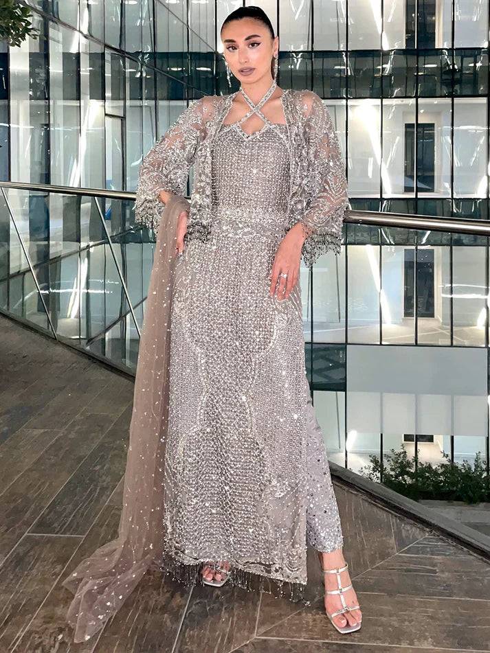 Epoque | Ciel Luxury Couture | GLAMESTONE - Pakistani Designer Dress - by Epoque | Type: Formal - 100% Original at Saira Sultan