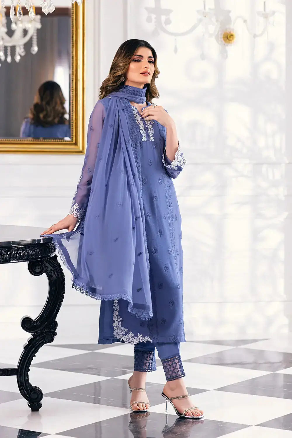 Azure | Embroidered Ensembles 23 | Gradiant Glore - Pakistani Designer Dress - by Azure | Type: Formal - 100% Original at Saira Sultan