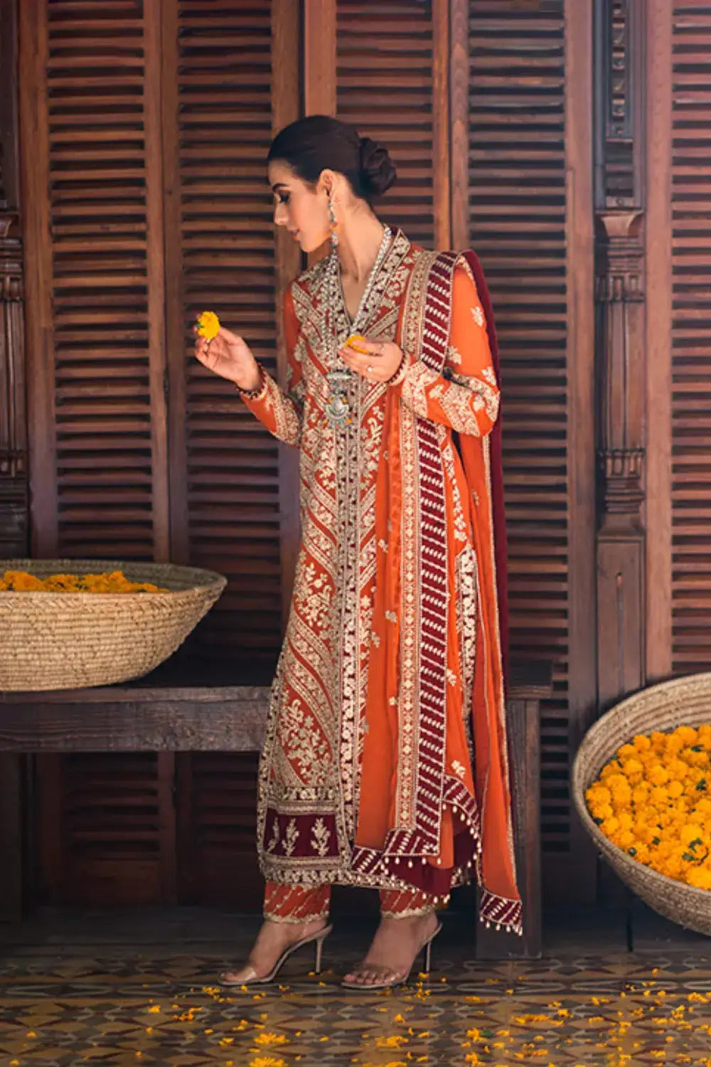 Azure | Embroidered Formals | Grandeur Glam - Pakistani Designer Dress - by Azure | Type: Formal - 100% Original at Saira Sultan