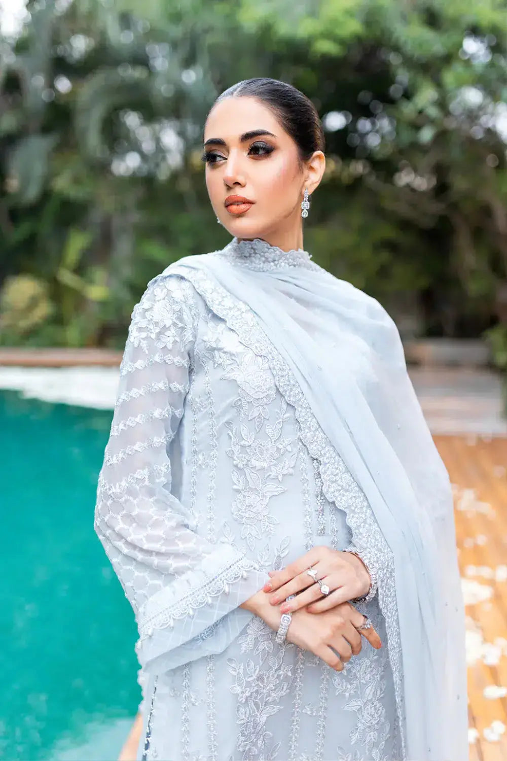 Azure | Embroidered Formals | Granite Grace - Pakistani Designer Dress - by Azure | Type: Formal - 100% Original at Saira Sultan