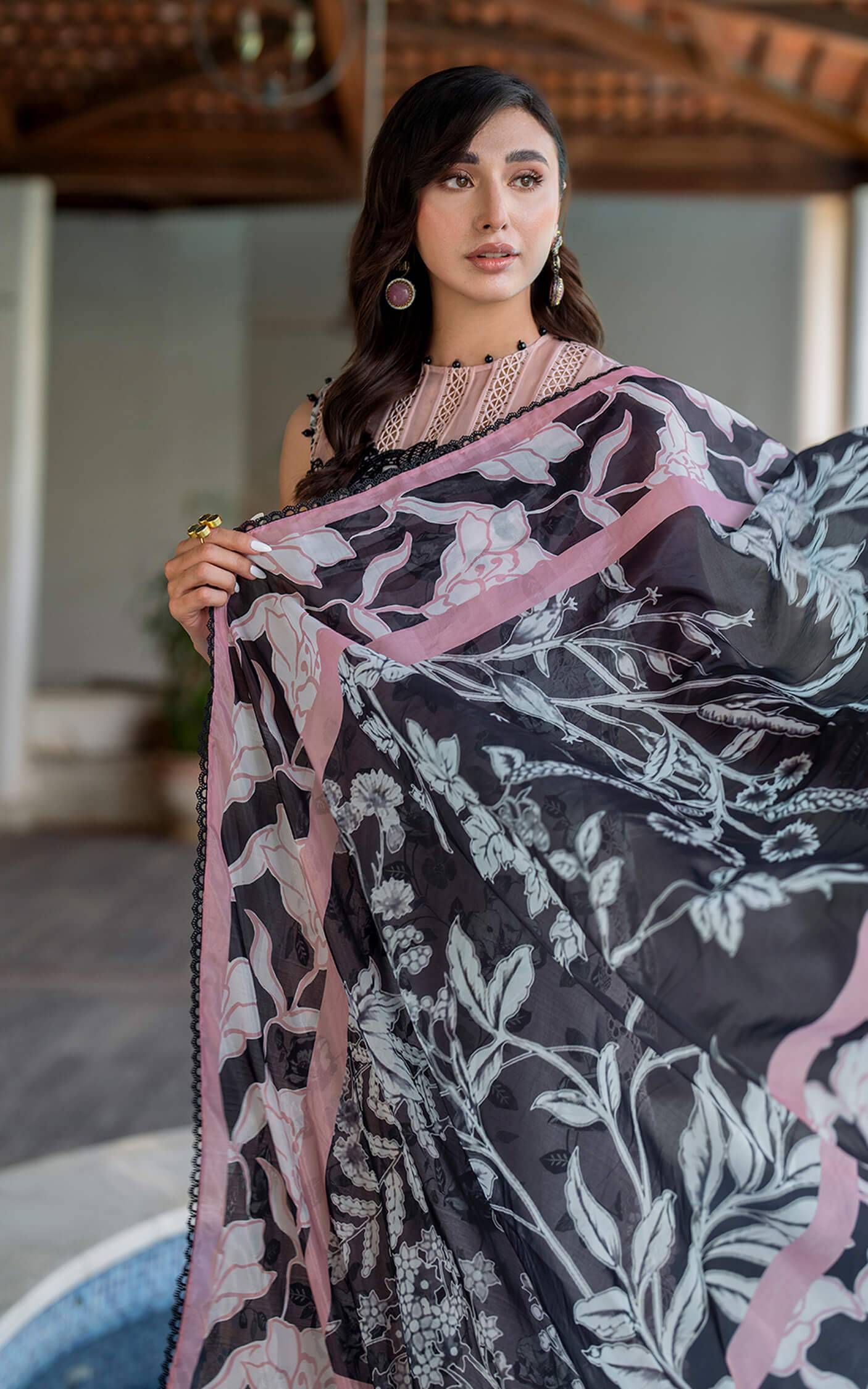Asifa and Nabeel | Meraki Summer Vol 2 | Gul MK-02 - Pakistani Designer Dress - by Asifa and Nabeel | Type: Luxury - 100% Original at Saira Sultan