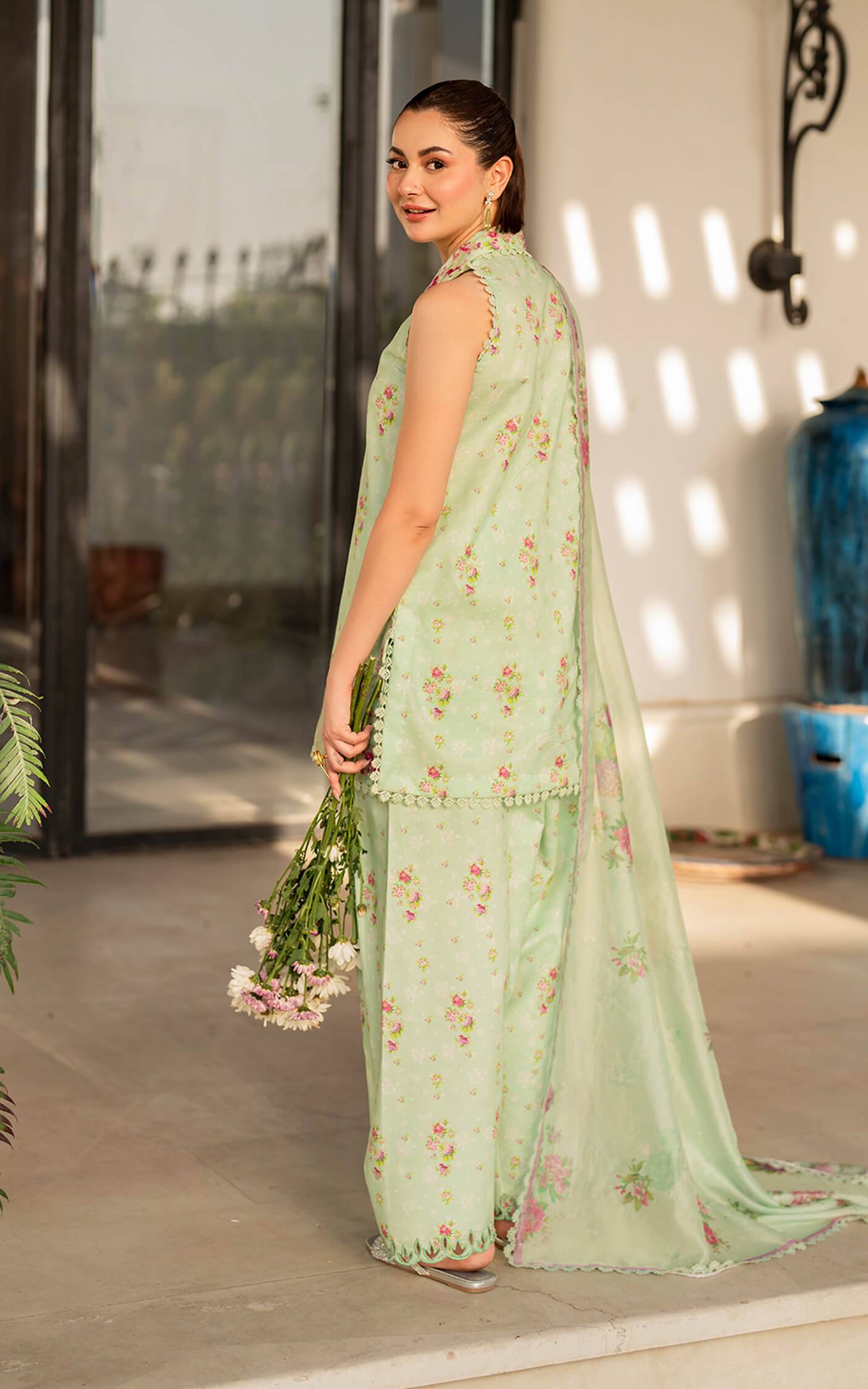 Asifa and Nabeel | Meraki Summer Vol 2 | Gul-e-Rana MK-11 - Pakistani Designer Dress - by Asifa and Nabeel | Type: Luxury - 100% Original at Saira Sultan