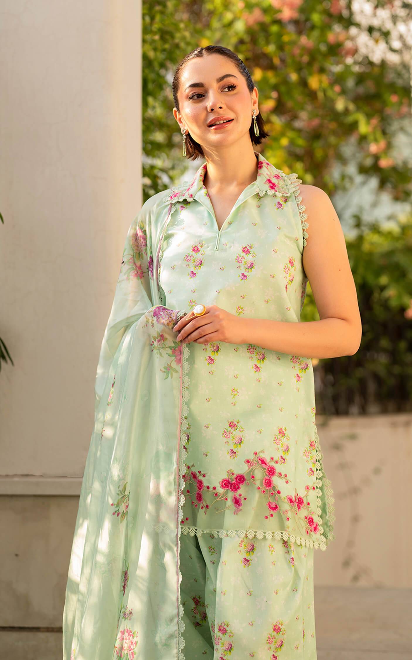 Asifa and Nabeel | Meraki Summer Vol 2 | Gul-e-Rana MK-11 - Pakistani Designer Dress - by Asifa and Nabeel | Type: Luxury - 100% Original at Saira Sultan