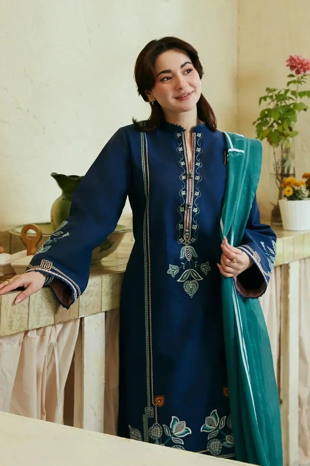 Zara Shahjahan | Coco Lawn 24 | GUL MOHAR-3B - Pakistani Designer Dress - by Zara Shahjahan | Type: Luxury - 100% Original at Saira Sultan