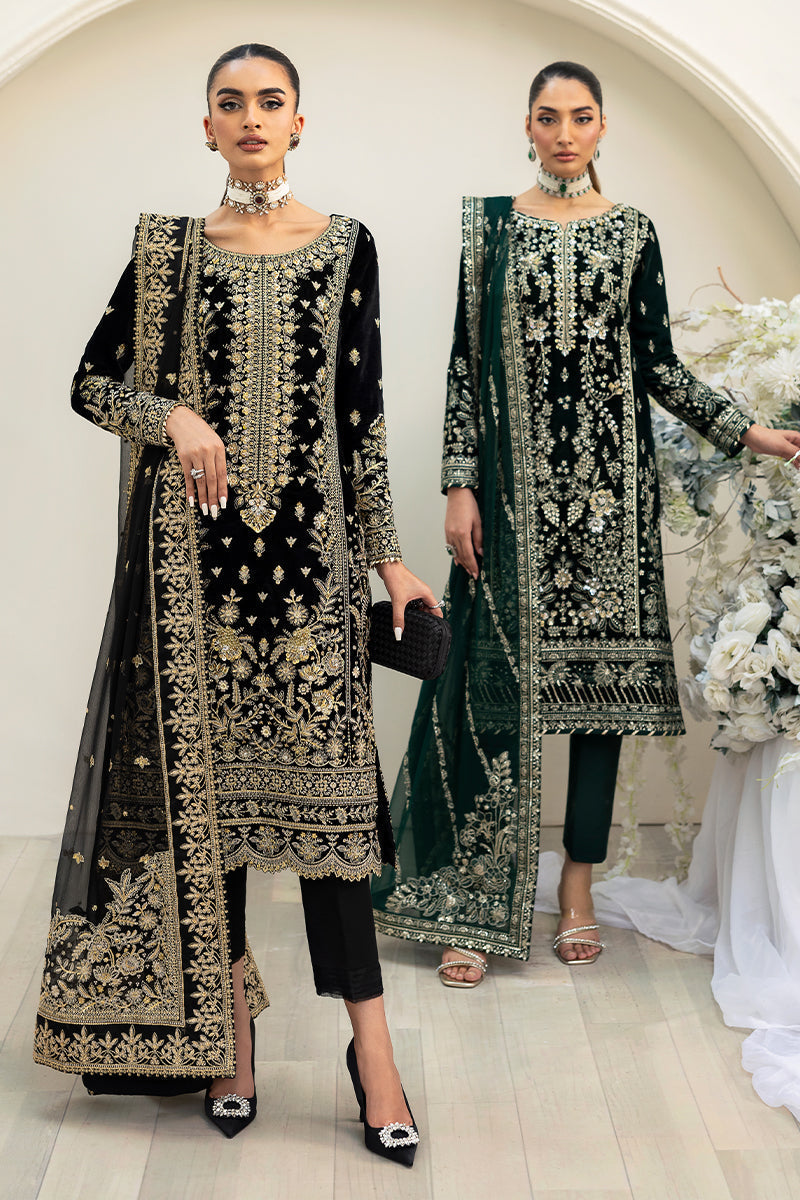 Gulaal | Celeste Velvet 24 | Eden - Pakistani Designer Dress - by Gulaal | Type: Ladies Clothes - 100% Original at Saira Sultan