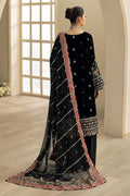 Gulaal | Celeste Velvet 24 | Raven - Pakistani Designer Dress - by Gulaal | Type: Ladies Clothes - 100% Original at Saira Sultan