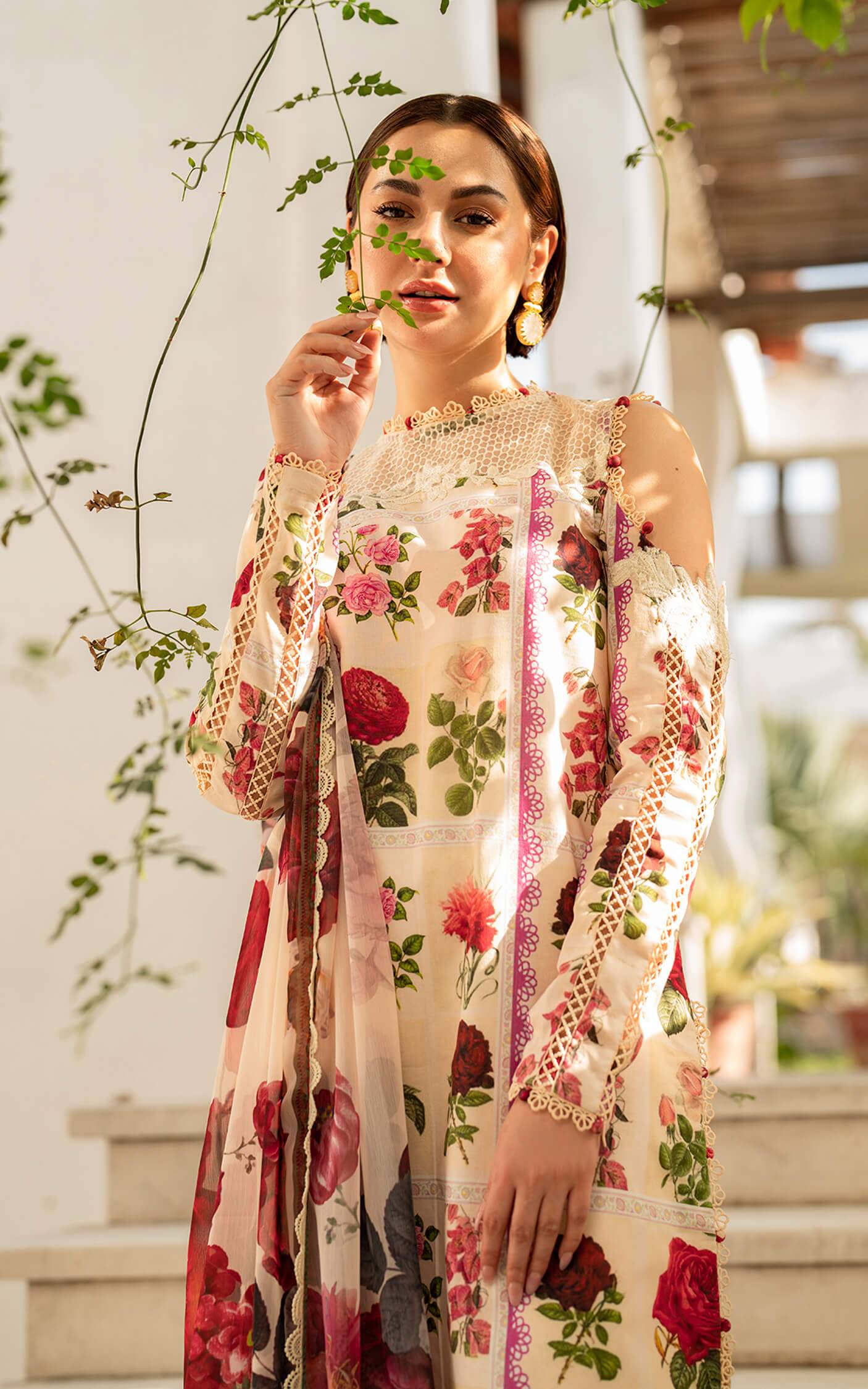 Asifa and Nabeel | Meraki Summer Vol 2 | Gulabo MK-09 - Pakistani Designer Dress - by Asifa and Nabeel | Type: Luxury - 100% Original at Saira Sultan