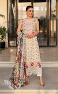 Asifa and Nabeel | Meraki Summer Vol 2 | Gulnar MK-15 - Pakistani Designer Dress - by Asifa and Nabeel | Type: Luxury - 100% Original at Saira Sultan