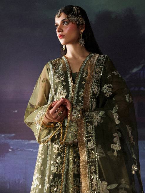 Mahnur | Pakeeza Luxury Formals | Haniye | PK - 04 - Pakistani Designer Dress - by Mahnur - Type : Ladies Clothes - 100% Original at Saira Sultan