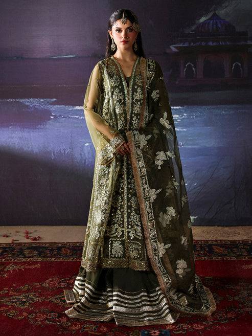Mahnur | Pakeeza Luxury Formals | Haniye | PK - 04 - Pakistani Designer Dress - by Mahnur - Type : Ladies Clothes - 100% Original at Saira Sultan