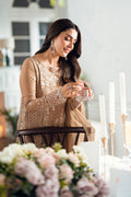 Azure | Vogue Formals | Hazel Veil Custom Size Coffee Chiffon