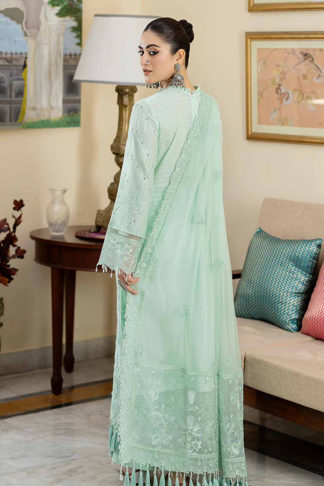 Raeesa Premium | Kimora Lawn Collection | Kimora | HL-15 Aysel - Pakistani Designer Dress - by Raeesa Premium | Type: Luxury - 100% Original at Saira Sultan