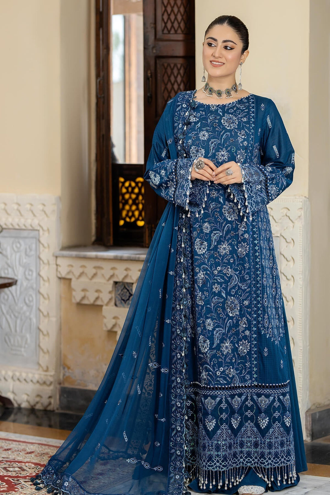 Raeesa Premium | Kimora Lawn Collection | Kimora | HL-19 Farheen - Pakistani Designer Dress - by Raeesa Premium | Type: Luxury - 100% Original at Saira Sultan
