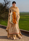 Hussain Rehar | Darlings Festive 25 | Sundal Custom Size Mustard Organza