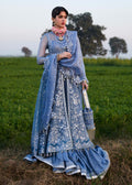 Hussain Rehar | Darlings Festive 25 | Mira L Ice Blue Organza