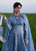 Hussain Rehar | Darlings Festive 25 | Mira M Ice Blue Organza