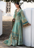 Hussain Rehar | Darlings Festive 25 | Miraye Custom Size Ice Blue Organza