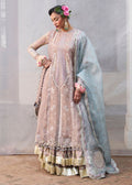 Hussain Rehar | Darlings Festive 25 | Ziniya XL Mouse Gray Organza