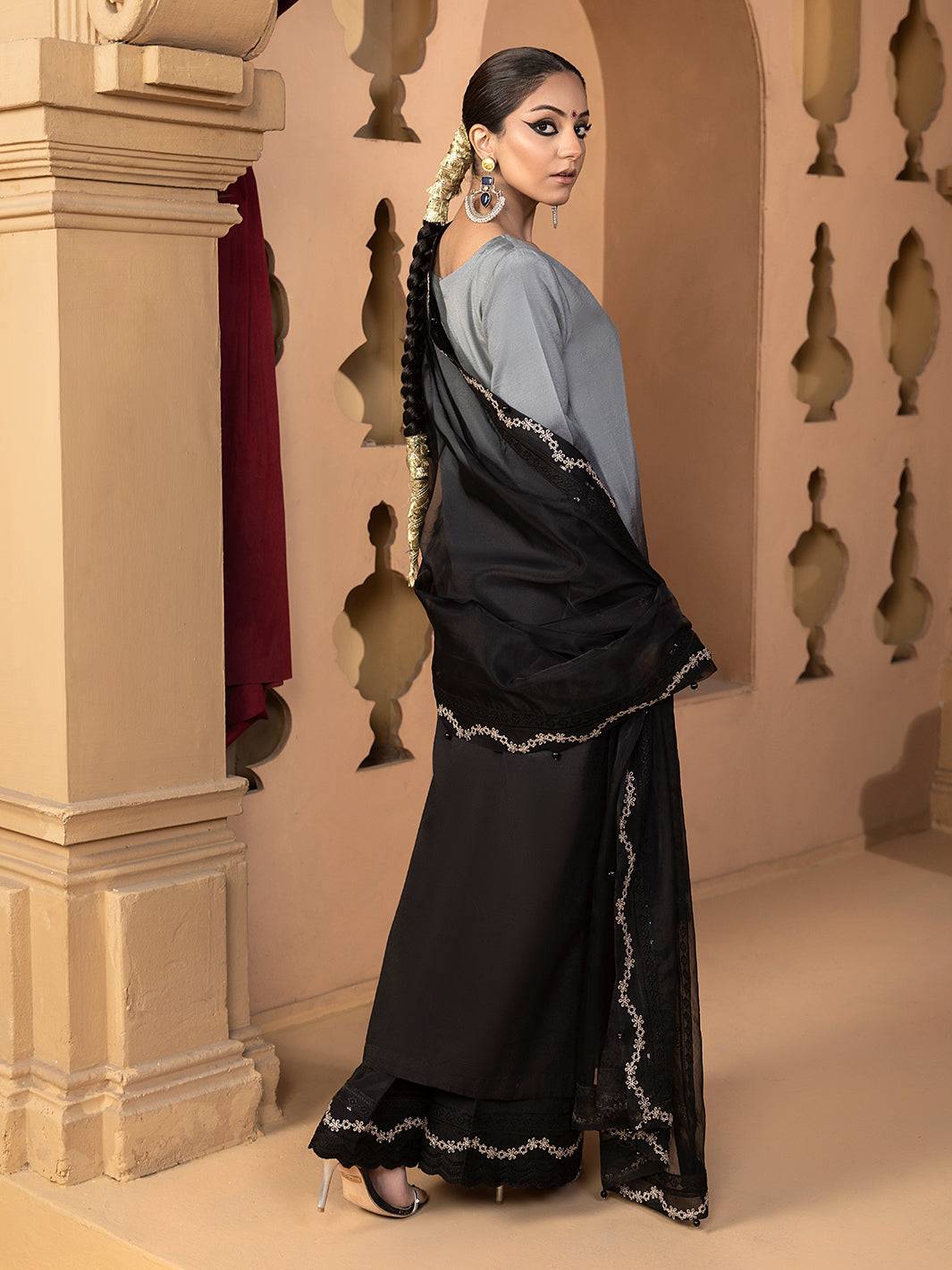 Hem Stitch | Raw Silk Edit 25 | Hazel - Pakistani Designer Dress - by Hemstitch | Type: Ladies Clothes - 100% Original at Saira Sultan