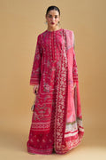 Zara Shahjahan | Satori 25 | Hikari-7A XS Carrot Pink Lawn