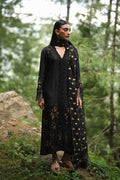 Hue Pret | Farasha Luxury Pret | Rimah L Black Pure Sheesha Silk