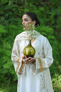 Hue Pret | Farasha Luxury Pret | Nooreh M Ivory Pure Sheesha Silk