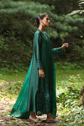 Hue Pret | Farasha Luxury Pret | Insiya XL Deep Green Pure Organza
