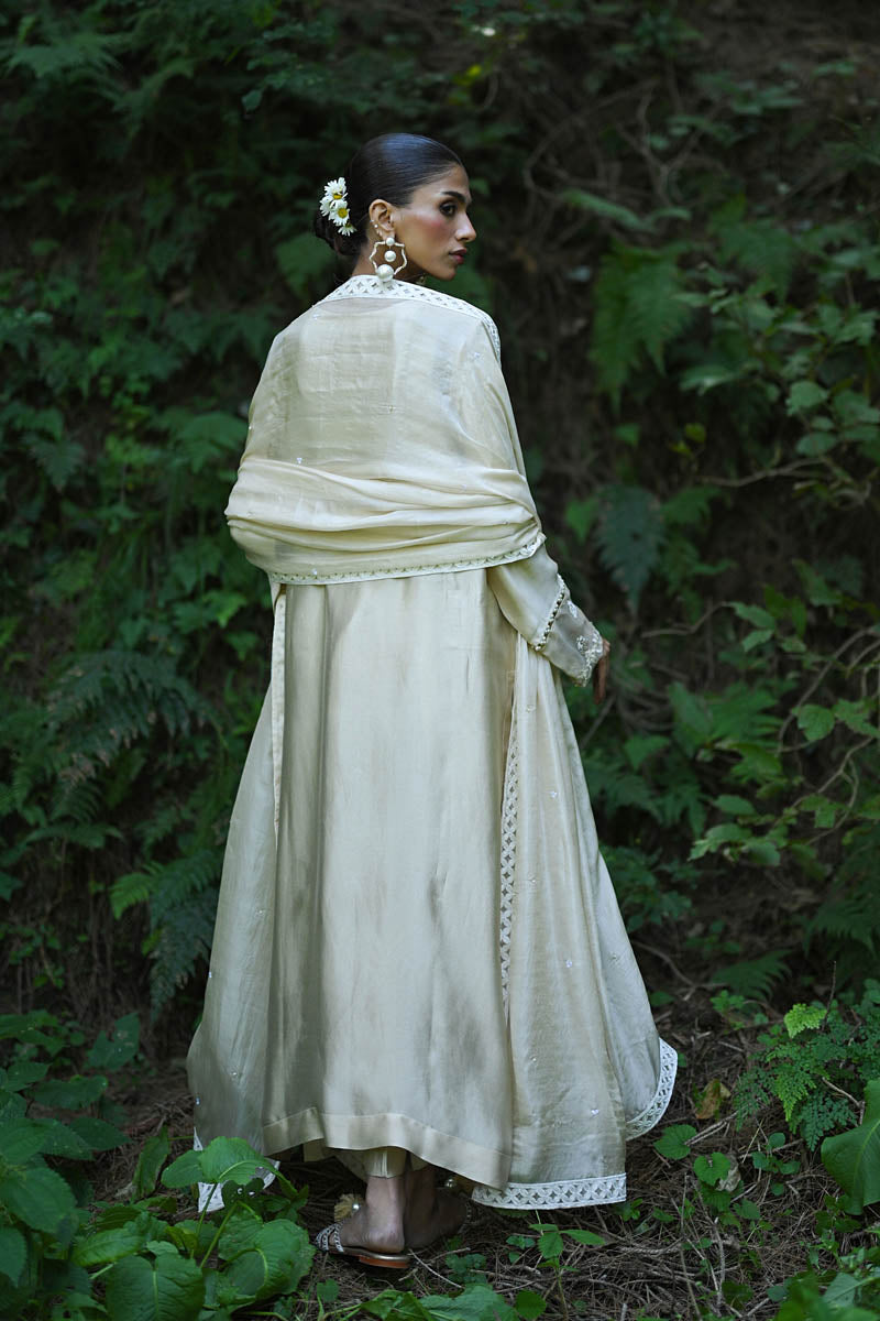 Hue Pret | Farasha Luxury Pret | Kyra XS Ivory Pure Organza