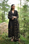 Hue Pret | Farasha Luxury Pret | Rimah XS Black Pure Sheesha Silk