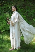 Hue Pret | Farasha Luxury Pret | Nooreh Custom Size Ivory Pure Sheesha Silk